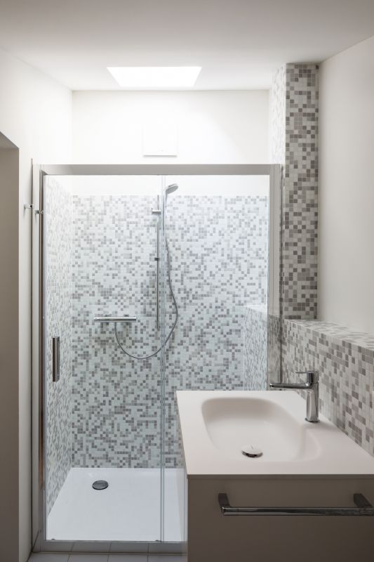Decorative Tile Shower